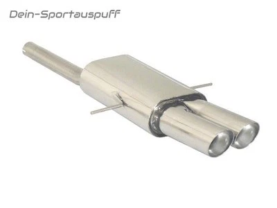 Escape deportivo central Ragazzon Mini Cooper S Roadster R59 2x90 mm doble pared - Imagen 1 de 3