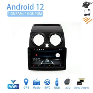 Radio estéreo de coche 9" Android 12 para Nissan Qashqai J10 2006-13 GPS NAVEGACIÓN 2.5D USB - Imagen 1 de 7