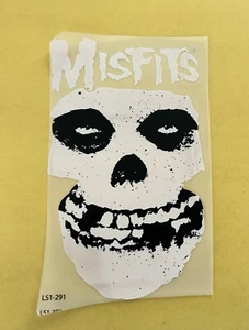 Misfits Ghost Face Iron On Transfer 6”x9” Heavy Metal Punk Band Glenn Danzig - Picture 1 of 2