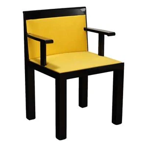 Molteni Teatro Chair Design Rossi and Meda Fabric Wood Italy 1980s - Picture 1 of 7