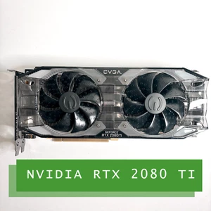 EVGA GeForce RTX 2080 Ti SC 11GB GDDR5 Grafikkarte (11G-P4-2382-KR) - Bild 1 von 6