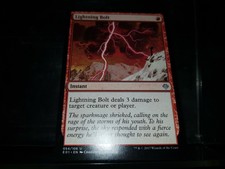 MTG - Lightning Bolt - Archenemy - Nicol Bolas - LP