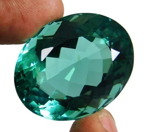 Acquamarina blu naturale Santa Maria 106,10 ct taglio ovale pietra preziosa sfusa certificata - Foto 1 di 12