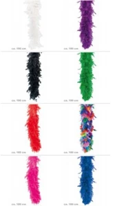 Federboa, ca. 1,80 m Länge ca. 45g verschiedene Farben - Bild 1 von 9