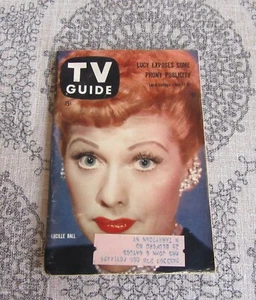 TV-Führer Lucille Ball enthüllt falsche Werbung Ausgabe 1958, machen Sie ein Angebot   - Bild 1 von 6