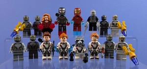 LEGO Marvel Lot of 16x Minifigures - Quantum - Chitauri - Iron Man - Ebony Maw - Picture 1 of 17