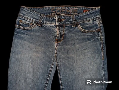 Pantalones de mezclilla Dolls Kill Delia*s lavado ligero relajados bootcut talla 5/6 regular 30" x 31"  Foto 1 de 4