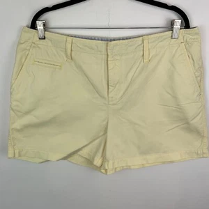 Pantalones Cortos Tommy Hilfiger Amarillo Chino Algodón Talla Para Mujer 16 37"W - Imagen 1 de 9