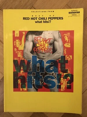 RED HOT CHILI PEPPERS  Songbook What Hits!? Transcribed Scores Guitar Tab 1993 - Image 1 of 2