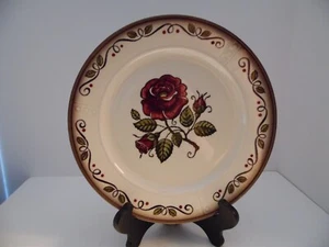 Provincial Rose by METLOX - POPPYTRAIL - 11 5/8" Dinner Plate       MCM - Picture 1 of 3