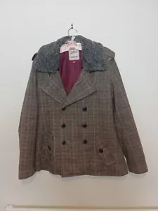 Joe Browns Ladies Tweed Style Coat Jacket Medium-Size 16-39/41 UK.Good Condition - Picture 1 of 16