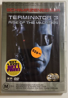 Terminator 3-Rise of the Machines (2 x DVD, 2003) Box Set, Region 4, PAL - Image 1 of 4