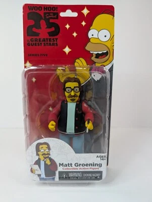 NECA Los Simpson 25 Grandes Estrellas Invitadas Matt Groening Serie 5 Foto 1 de 4