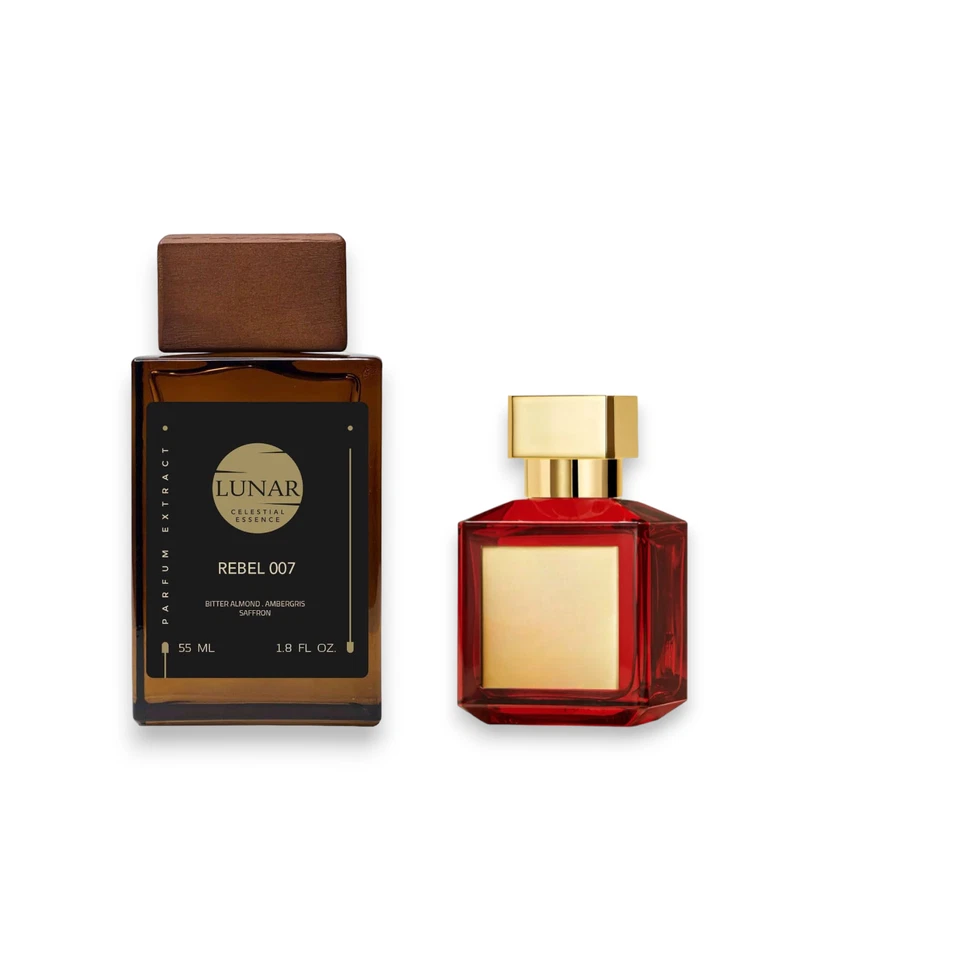 LUNARNCO FRAGRANCES REBEL007 INSPIRED BY Rouge 540 Extrait 55ML, last longer