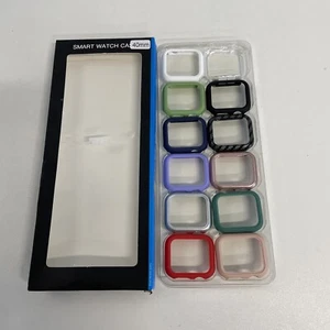 12 Pack 40mm Smart Watch case (No screen protection inc) multicolor options - Zdjęcie 1 z 22