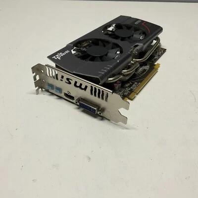 MSI Twin Frozr III ATI Radeon HD 7850 2gb ddr5 Tested and Working Graphics Card - Image 1 of 4