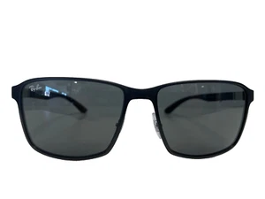 Gafas de sol RAY-BAN RB3721 186 mate negro gris espejo para hombre 59 mm - Imagen 1 de 4