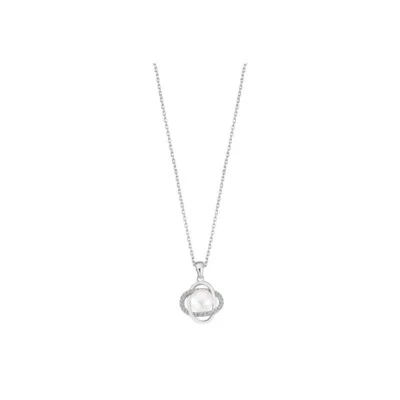 Collana Donna Lotus Silver LP3094-1/1 In Argento Con Perla Bianca - Immagine 1 di 3