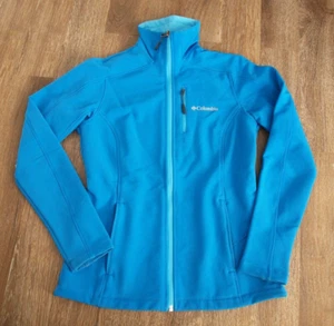 Columbia Jacke Damen XS blau windwasserdicht thermisch weiche Schale - Bild 1 von 11
