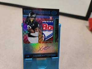 2023 Illusions Xavier Hutchinson Auto Patch RC Rookie 3/5 - Picture 1 of 6