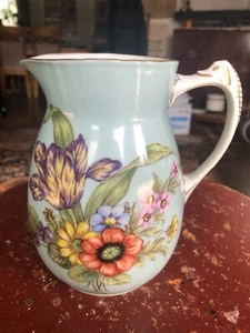 Wow! Vintage B&G KJOBENHAVN Denmark Floral 6" Pitcher - Picture 1 of 7