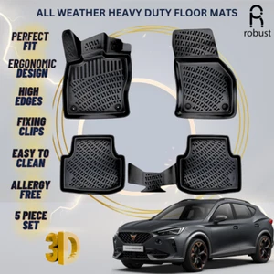 Floor Mats Liners For Cupra Formentor 2020-2024 All Weather Heavy Duty Car Rugs - Bild 1 von 9