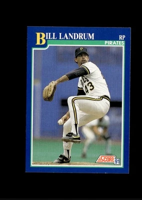 1991 Score - Bill Landrum #98 - Image 1 of 2