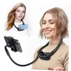 Cell Phone Stand, Neck Cell Phone Holder, Hand Free Flexible Gooseneck Phone - Afbeelding 1 van 7