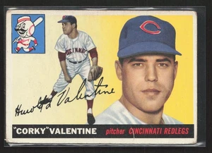 1955 Topps #44 Corky Valentine - VG+ Set Break! RC - Picture 1 of 2
