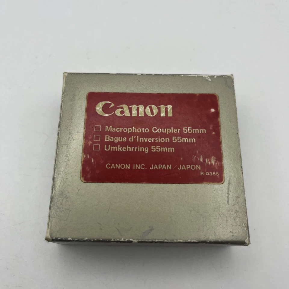 Canon Macrophoto Coupler 55mm R-0355 NOS - Image 1 of 1