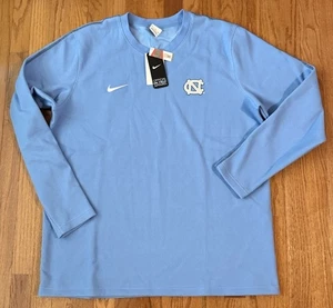 Men's North Carolina Tar Heels UNC Nike Sideline Coaches Thermal Shirt NWT XL - Picture 1 of 1
