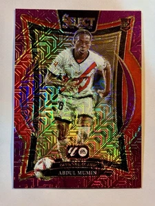 2024-25 Panini Select La Liga - Terrace Abdul Mumin #33 Purple Mojo Prizm (RC) - Picture 1 of 1