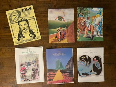 Lot of 5 The Baum Bugle 1989-1990 - A Journal of Oz Club - Plus Membership Direc - Imagem 1 de 3