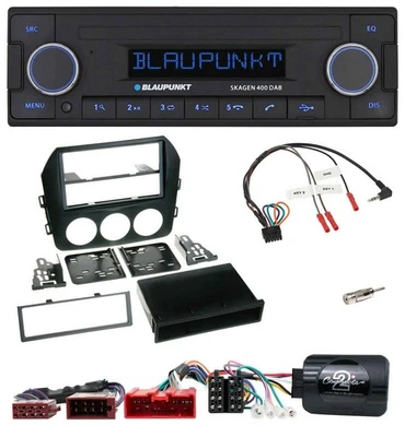 Blaupunkt DAB USB Bluetooth Lenkrad Autoradio für Mazda MX 5 NC 2009-2015 aktiv - Bild 1 von 4