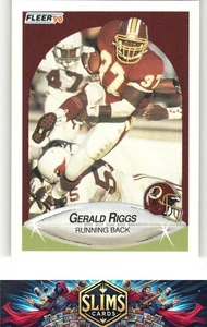 Fleer Washington Redskins 1990 Gerald Riggs #165 - Imagen 1 de 2