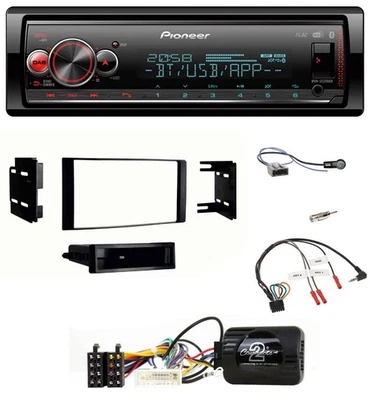 Pioneer Bluetooth USB Lenkrad DAB Autoradio für Nissan Micra 13-17 schwarz - Bild 1 von 4