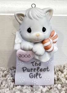 Figura/adorno de Navidad The Purrfect Gift Precious Moments 2005 # 4024082 - Imagen 1 de 4