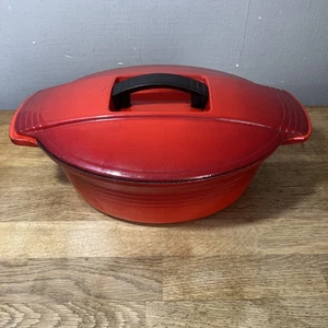 Cazuela ovalada de hierro fundido Le Creuset 29 roja - Imagen 1 de 14