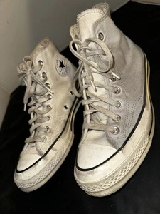 converse chuck taylor high top Unisex M 7 W 9 grau weiß - Bild 1 von 14