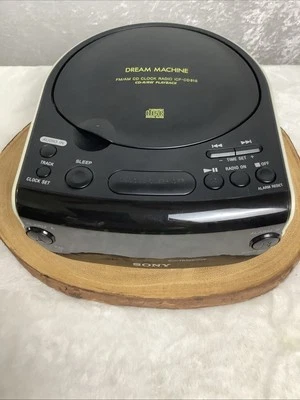 Sony Dream Machine ICF-CD815 AM/FM/CD Clock Radio NEW No Box TESTED - Image 1 of 4