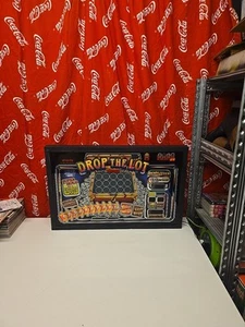 Vintage Fruit Machine Framed Front Panel,Glass Flashing Lights Man Cave - Picture 1 of 12