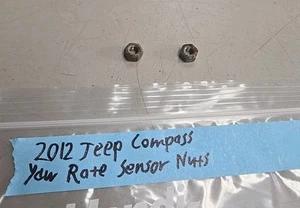 2012 Jeep Compass Yaw Rate Sensor Nuts P56029429AA - Picture 1 of 2