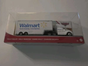 Disney Pixar CARS Walmart Wally Hauler semi-camion pressofuso 2018 - Foto 1 di 8