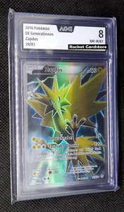 Pokemon Zapdos Full Art Holo Deutsch 29/83 Generations PSA AOG 8 NM-Mint - Bild 1 von 2