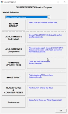 Service Program Epson SureColor S70600/S70670 - Image 1 of 2