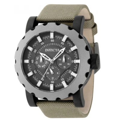 Invicta I-Force Commando Men's 46mm Stealth Gray Day / Date Quartz Watch 47588 - Image 1 of 4
