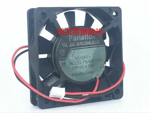 1pcs Panaflo FBA06T12H Mute Inverter cooling fan DC12v 0.21A 60*60*15mm 2pin - Picture 1 of 2