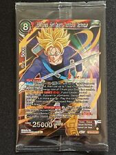 Dragon Ball Super Sealed SS Trunks Self Taught Traditional Technique Foil Card
