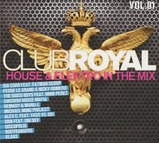 CLUB ROYAL VOLUME 1 - DOPPEL CD HOUSE & TRANCE IN THE MIX INSGESAMT 40 TRAXX NEU