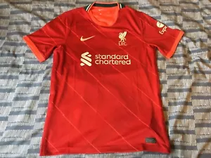 Liverpool, camiseta local 2021-2022, talla mediana, Nike - Imagen 1 de 5